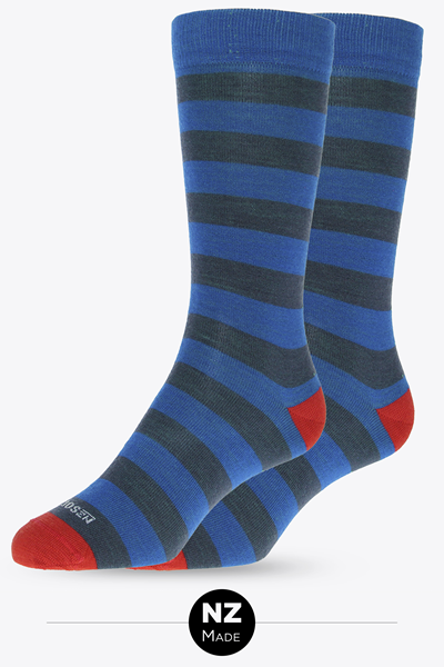 Mens Merino Stripe 2 Pack